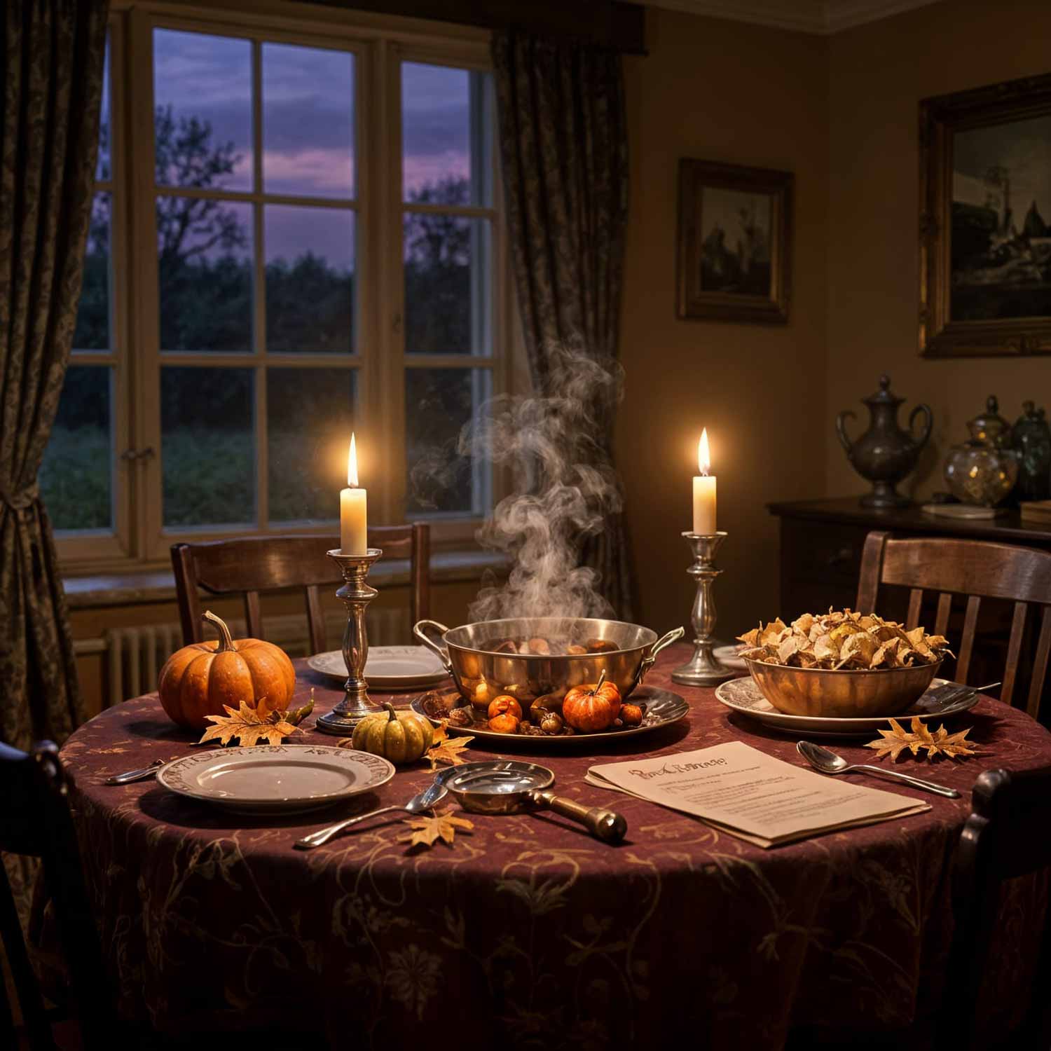October Halloween Dinner